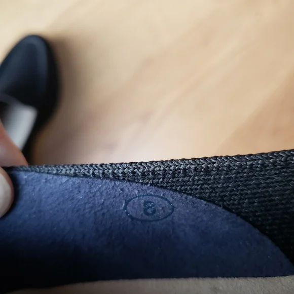 Rothy's Black The Lug Loafer - Picture 5 of 8